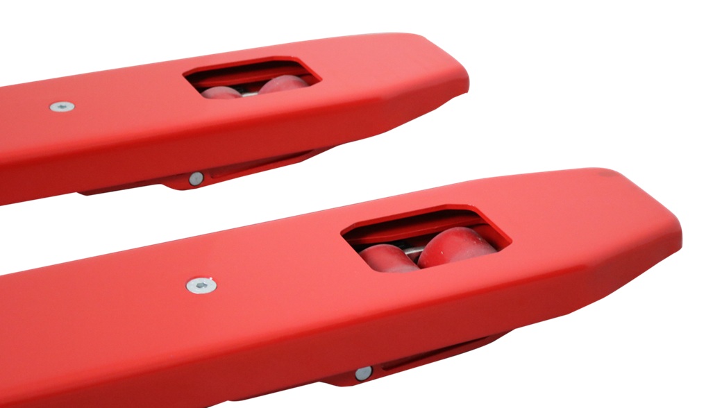 RAVAS Handhubwagen iPT Essential / Palettrolli mit Waage, Tragkraft 2000 kg, Anzeigeschritt 0,5 - 1 kg