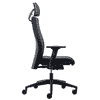 Chaise de bureau Interstuhl 179RS avec dossier haut et appui-tête, L x P x H 640 x 640 x 1340 mm