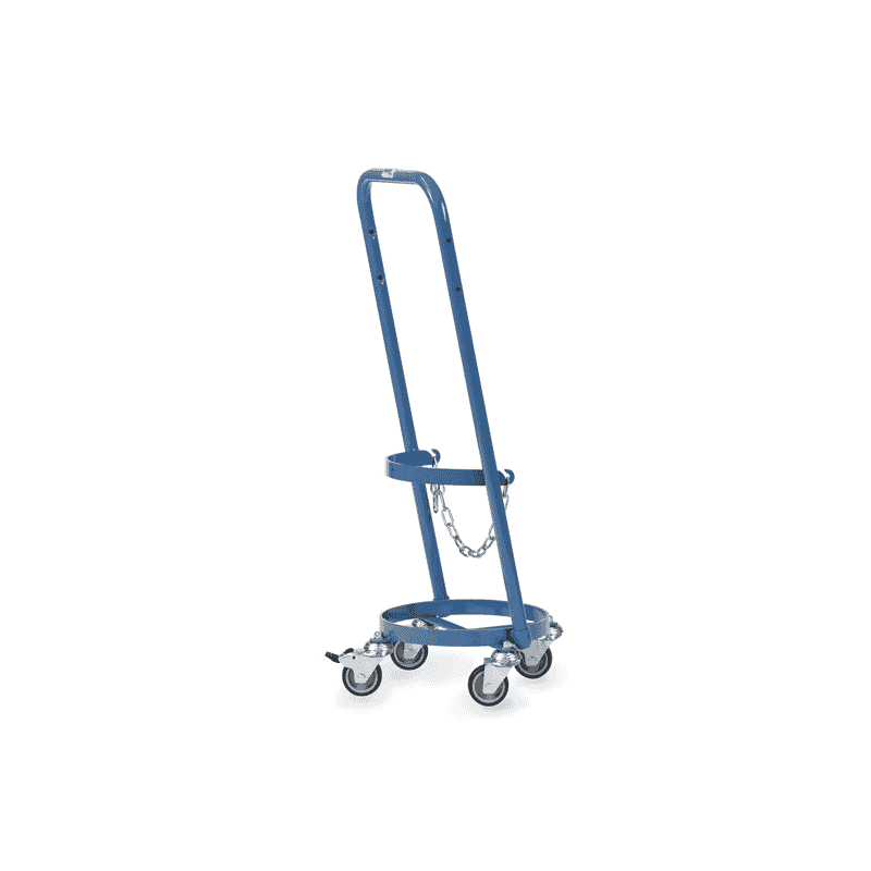 Fetra Stahlflaschenroller für 1 Gasflasche 11 kg Inhalt, Ø 300 mm