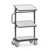 Chariot d'appoint ESD avec et sans plateforme, inclinable, 821 x 455 x 1178 mm