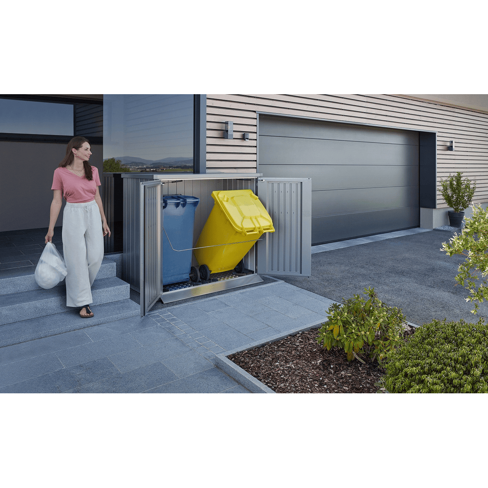 Biohort Doppel-Mülltonnenbox ALEX® Duo, in 3 Farben