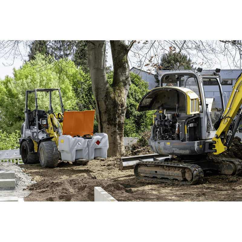 CEMO Dieseltankanlage DT-Mobil Easy „APready“ mit STIHL AP-Akkusystem, 440 Liter, Fördermenge 30 l/min, ohne Akku und Ladegerät