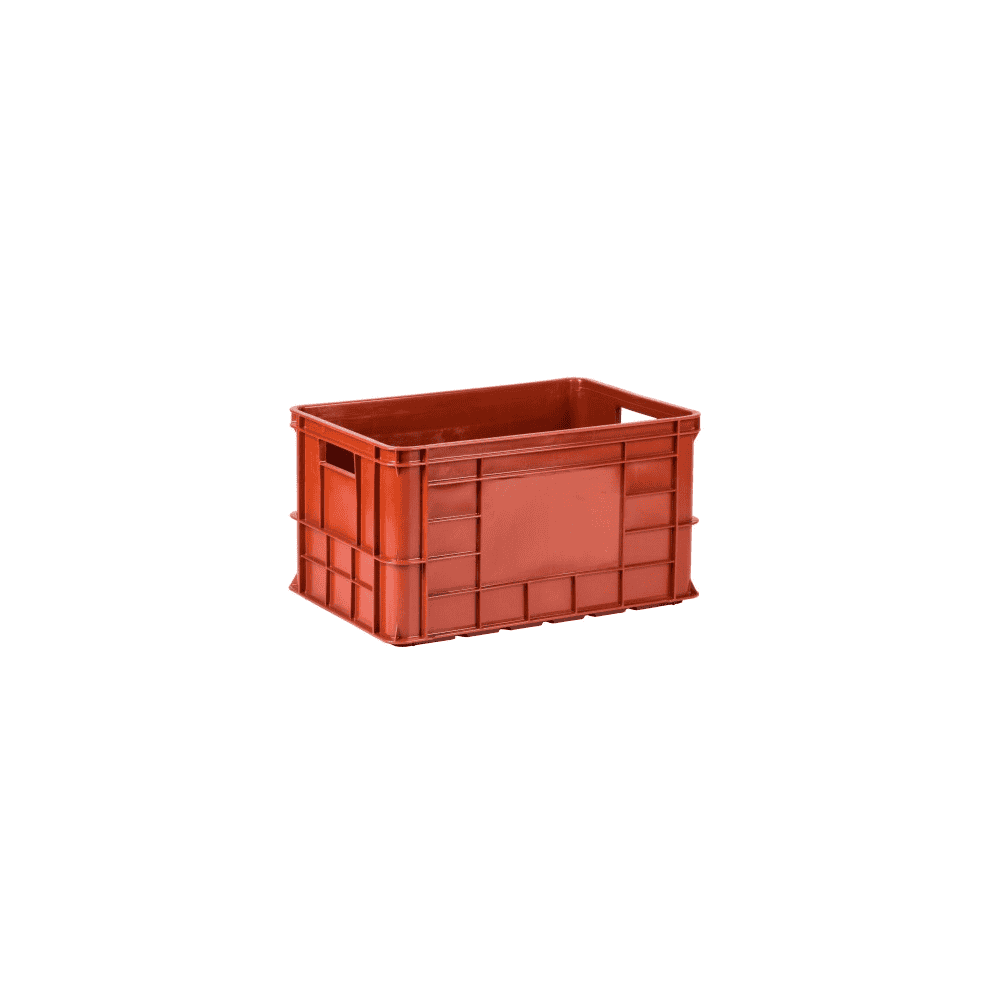 Transportbehälter rot - für Fleischwaren, 600 x 400 mm