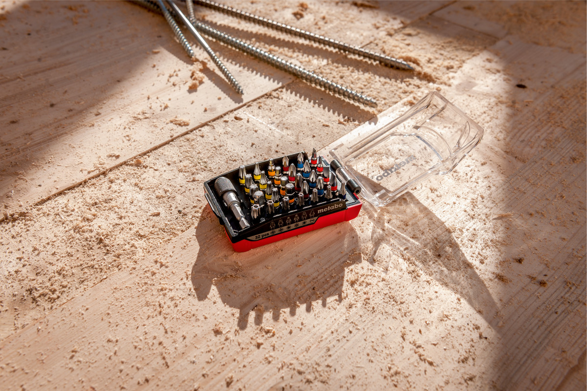 Metabo Bit-Box, 32-teilig im LiHD Akku-Design