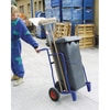 Chariot de nettoyage pour une manipulation facile des conteneurs à déchets plastiques - 120 litres