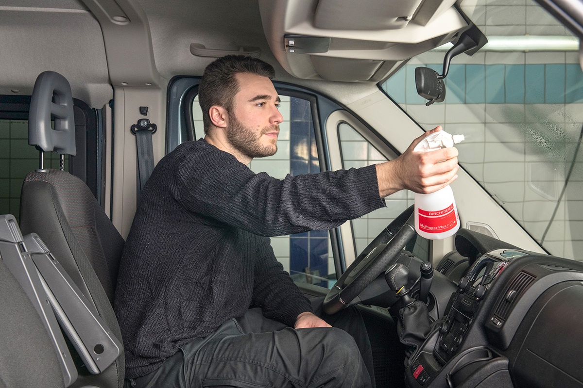 Birchmeier Handsprühgerät McProper Plus P / 360° - für Säuren und Reinigungsmittel, Füllmenge 0.5 l