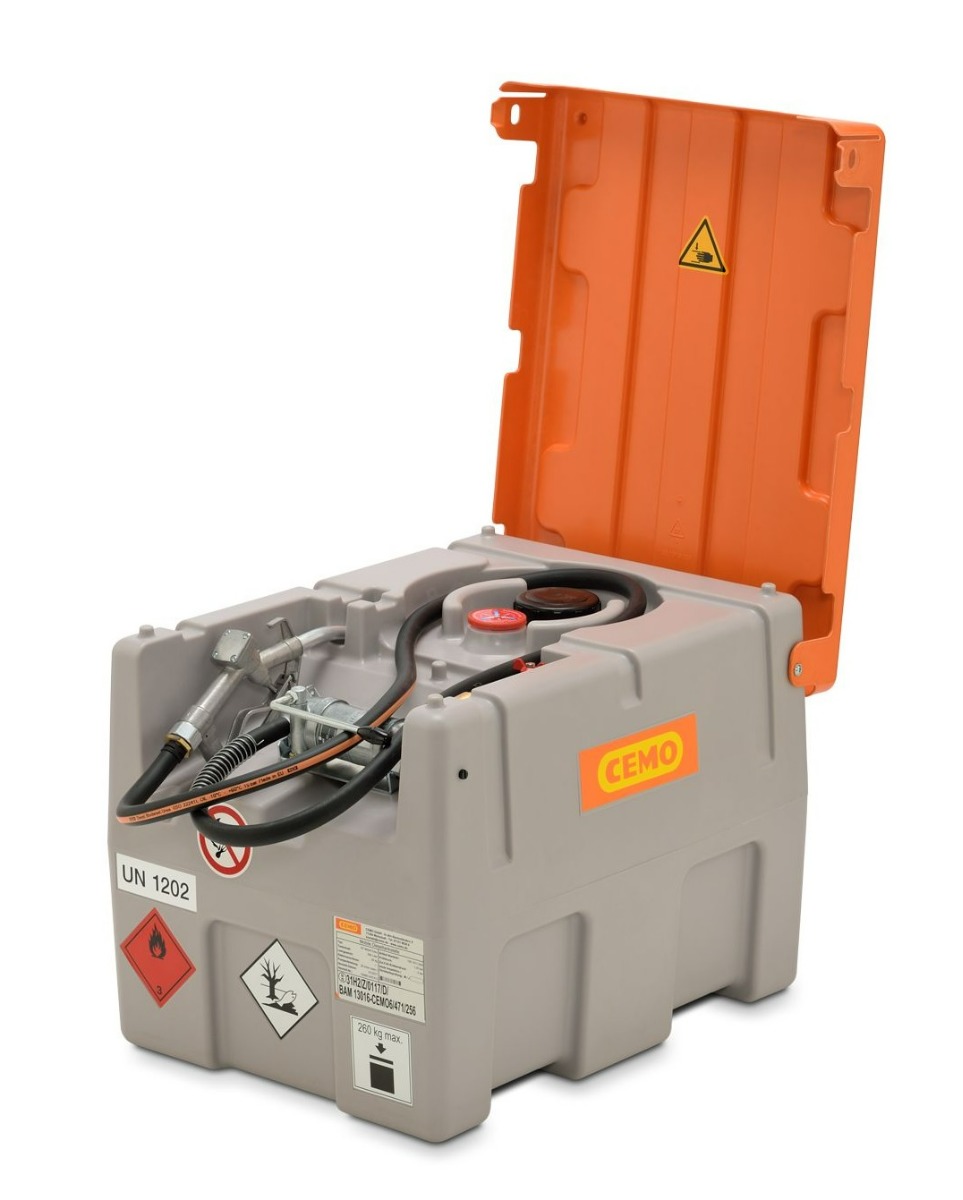 Dieseltankanlage DT-Mobil Easy mit Transportzulassung, Inhalt 200 Liter