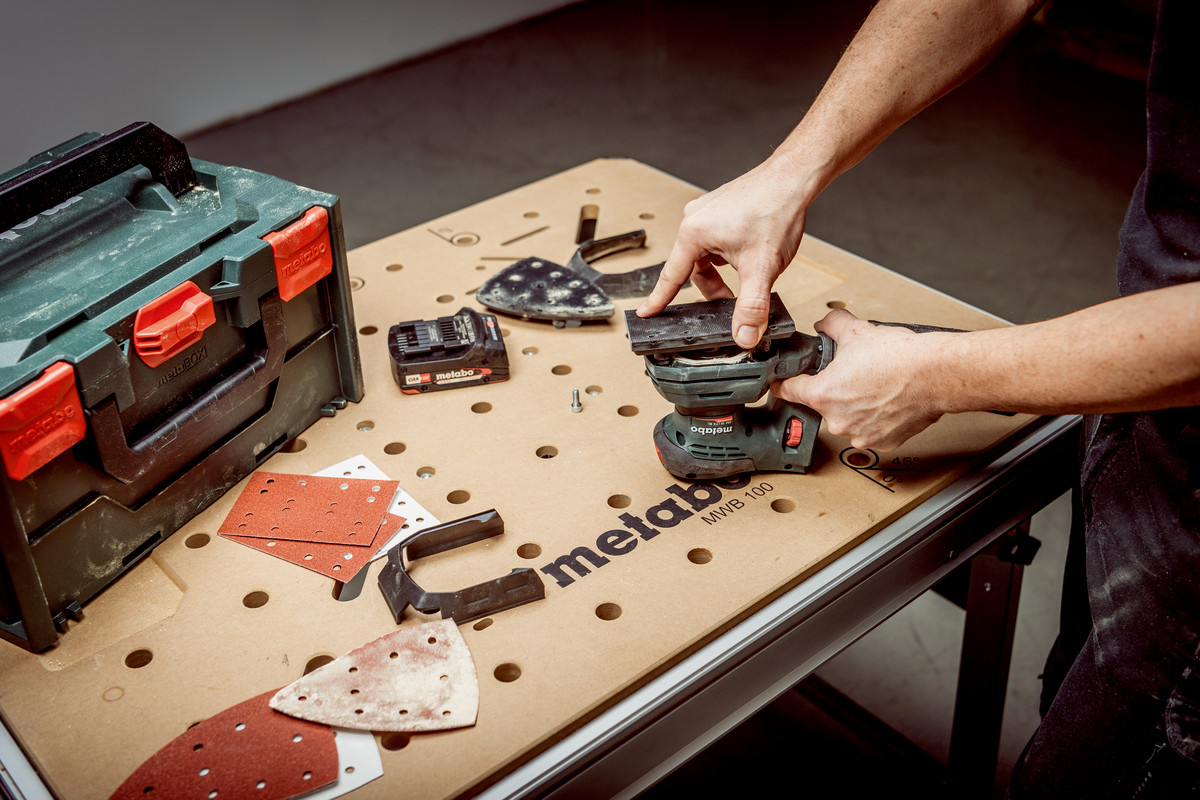 Metabo Akku-Multischleifer SM 18 LTX BL, 18 V in zwei Ausführungen