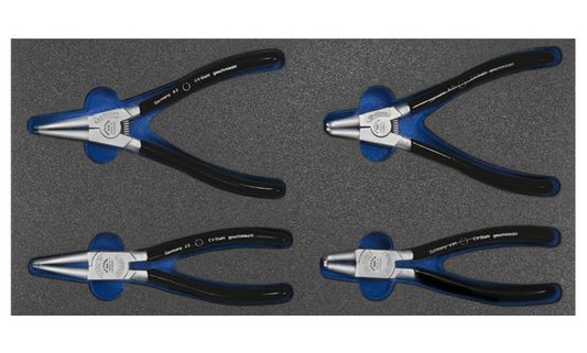 Jeu d'outils, jeu de pinces à circlips 4 pièces