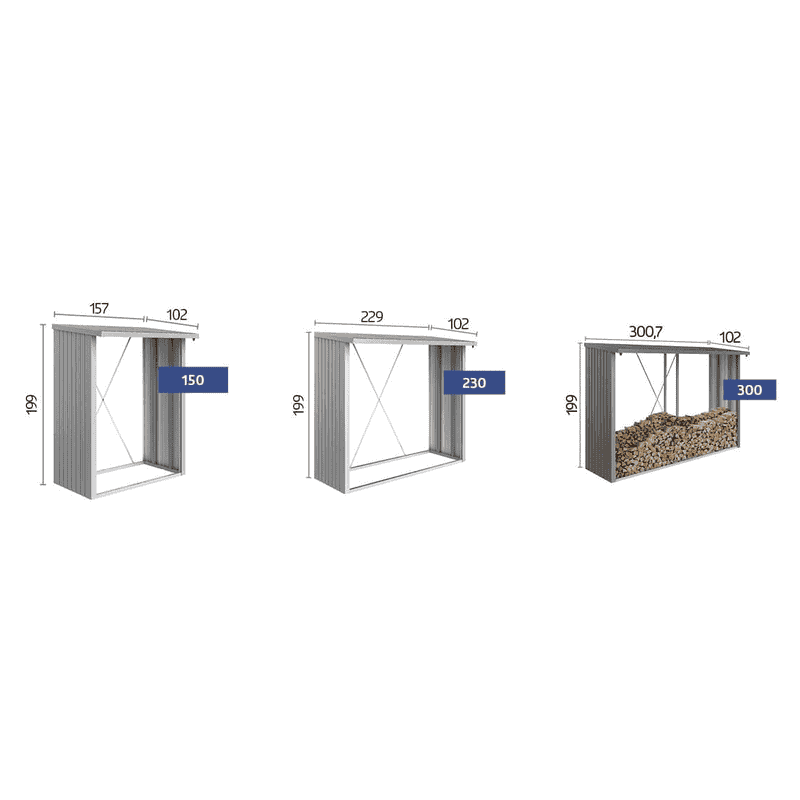 Biohort WoodStock® in 3 Farben und 3 Grössen