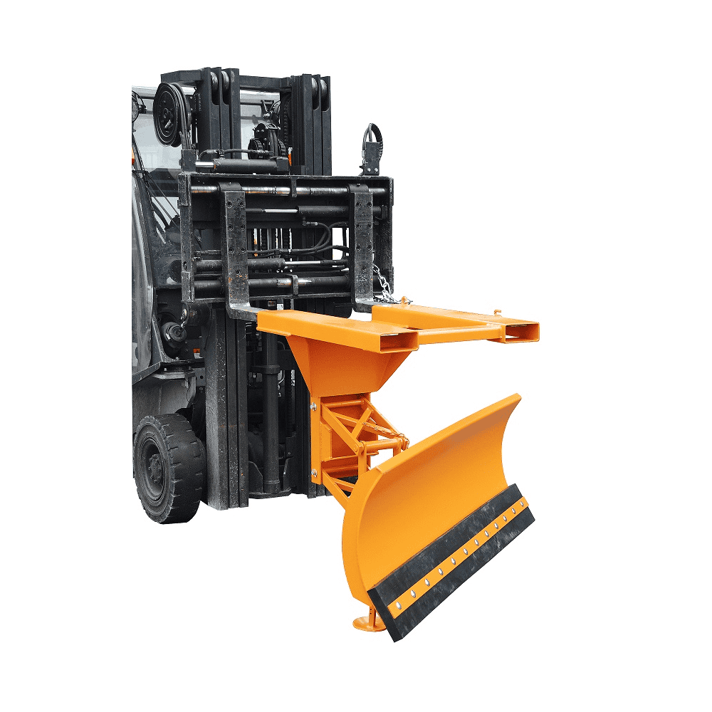 Chasse-neige avec compensation de niveau automatique en 3 versions