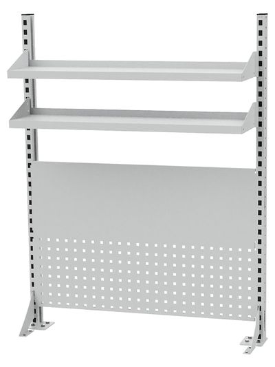 Bedrunka+Hirth Multi-Wand-Aufbau für Mobile Werkbänke, BxTxH 1000 x 220 x 950 mm