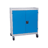 Bedrunka+Hirth Mobiler Flügeltürenschrank mit 1 Flügeltüre, BxTxH 1000 x 500 x 1150 mm