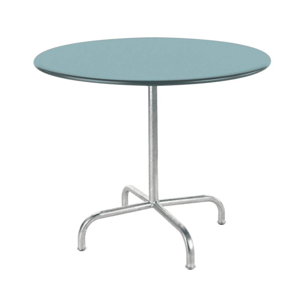 Schaffner Table de jardin ronde Rigi, résistante aux intempéries, rabattable et stable, en diverses exécutions