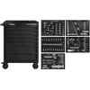 KRAFTWERK BT LINE Chariot d'atelier BT700s, 7 tiroirs, 194 pièces, outils inclus