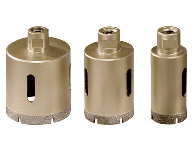 Metabo Fliesen-Diamantbohrkronen-Set "Dry" M 14, Ø 35 - 68 mm, 3-teilig