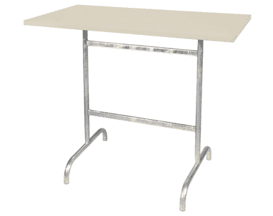Schaffner Table de bar SÄNTIS, table haute en acier résistant aux intempéries, en divers modèles