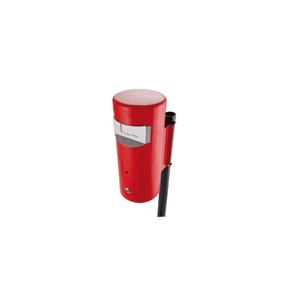 Batterie-Ständer / Sammelbehälter aus Stahl