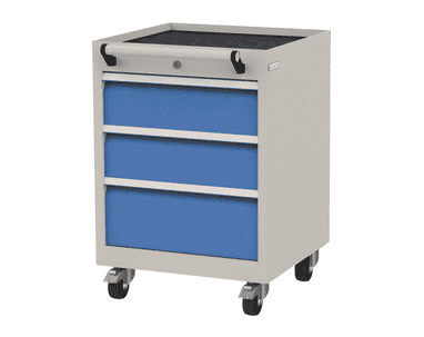 Bedrunka+Hirth Mobiler Schubladenschrank mit 3 Schubladen, R 18-16, 530 x 500 x 745 mm