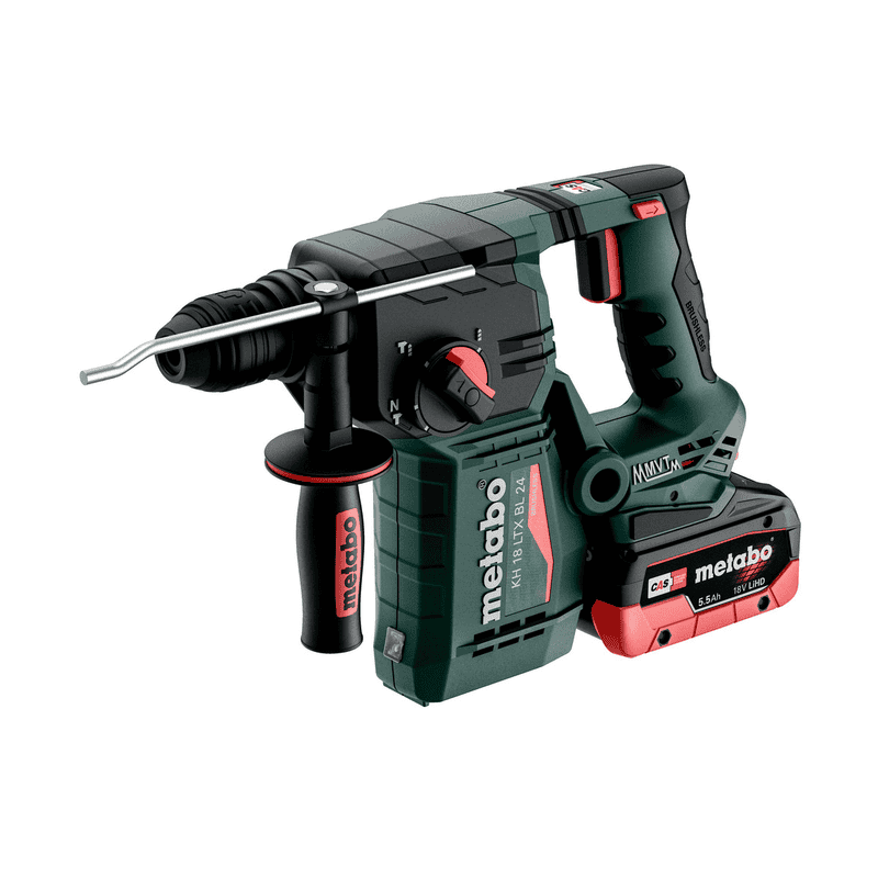 Metabo Akku-Hammer KH 18 LTX BL 24, 18 V in vier Ausführungen