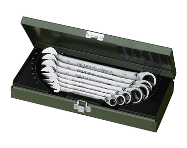 Proxxon MICRO-Combispeeder-Satz, 8 - 19 mm, 7-teilig