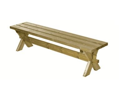 Nostalgie Plankenbank, diverse Farben, 1770 x 380 x 440 mm