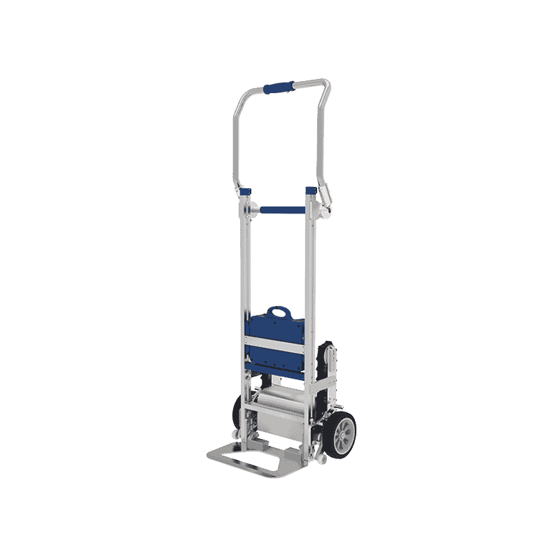 Treppensteiger mit Raupenantrieb und Bremse, Typ TS-105, elektrische Treppensackkarre, Tragkraft 105 kg