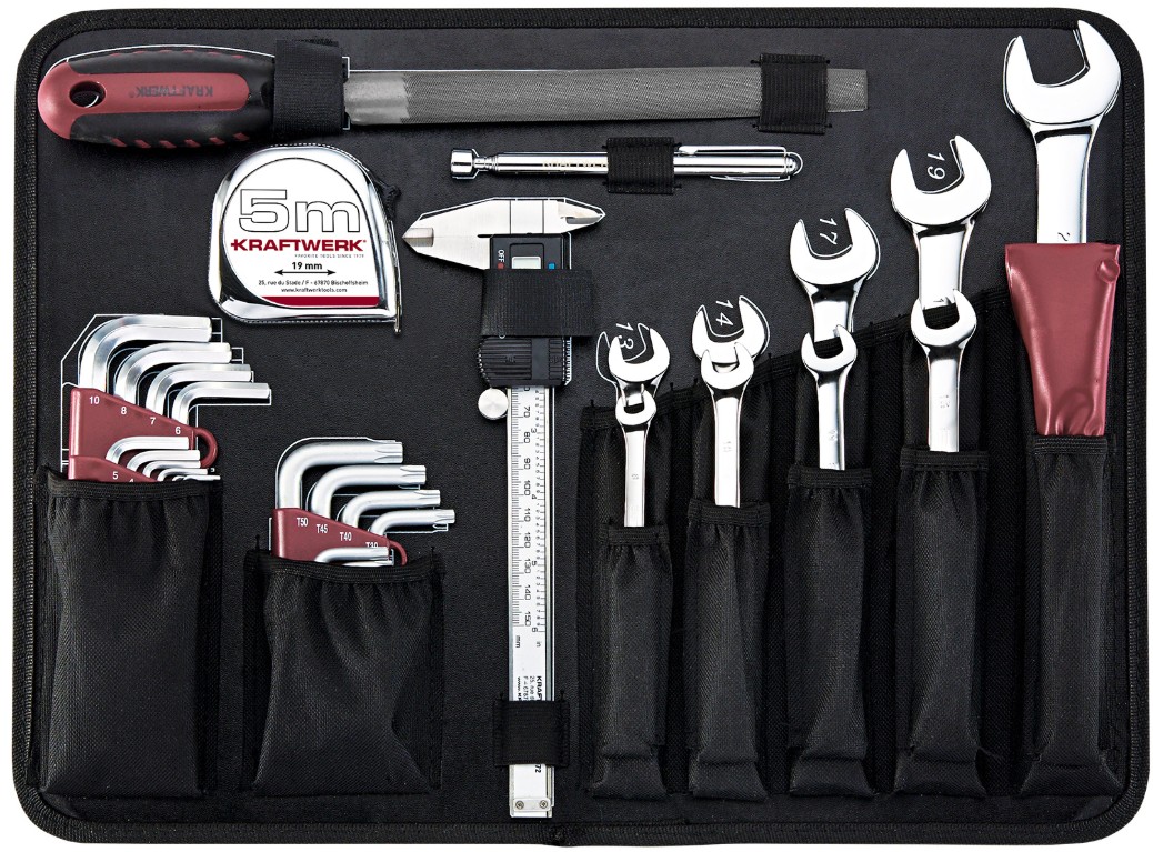 KRAFTWERK PRO LINE Profi-Alu-Werkzeugkoffer KW PB HT, 263-teilig