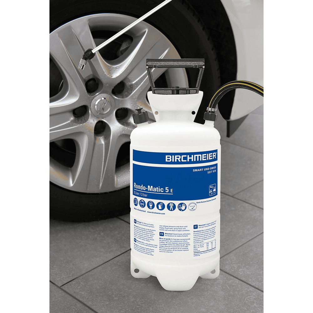 Birchmeier Druckspeicher-Sprühgerät Rondo-Matic 5 E für Laugen, Füllmenge 5 l