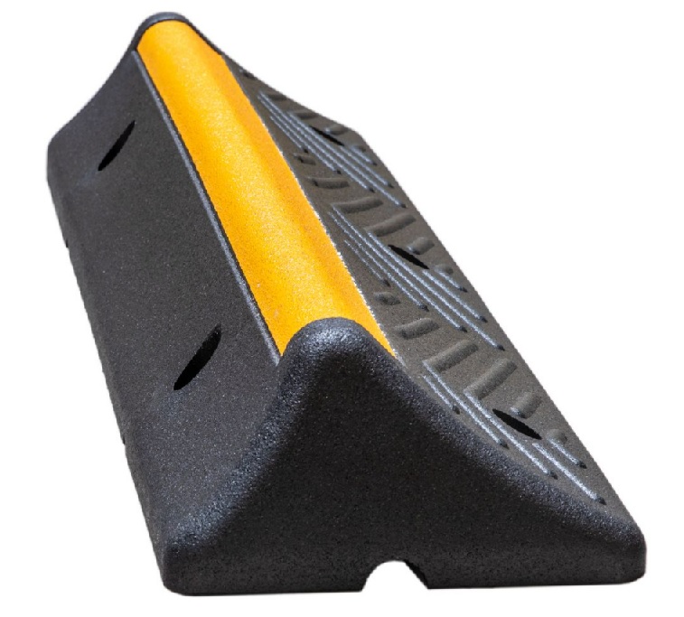 LKW-Radstopp, Gummi, Breite 1000 mm