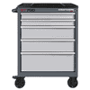 KRAFTWERK Werkstattwagen BT700 5 Schubladen Swiss Line, inkl. Werkzeug, 121-teilig, BxTxH 719 x 474 x 1000 mm
