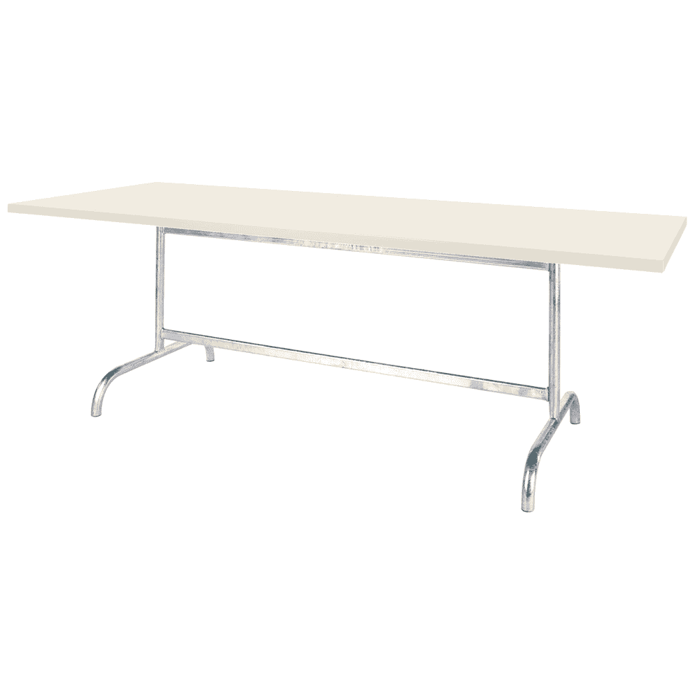 Schaffner Table métallique SÄNTIS, design rétro, en divers modèles