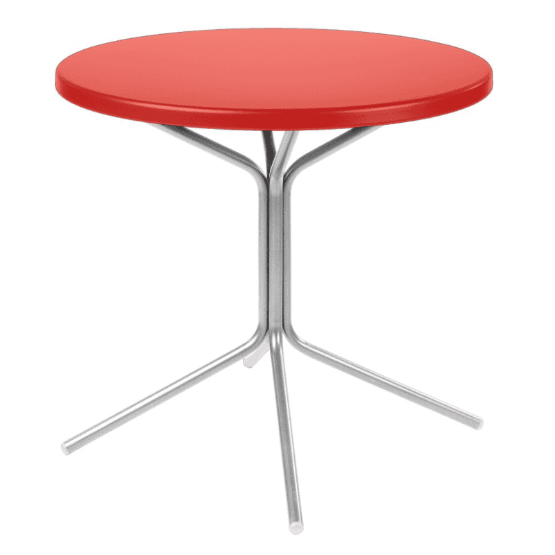 Schaffner Table d'appoint en métal PIX® en fibre de verre, disponible en plusieurs versions