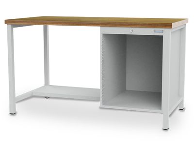 Bedrunka+Hirth Werkbank mit Leergehäuse, R 18-24, BxT 1500 x 750 mm