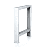 Pied de table fixe, hauteur 840 mm