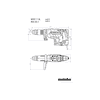Metabo Meisselhammer MHEV 11 BL, 1500 Watt, im Koffer