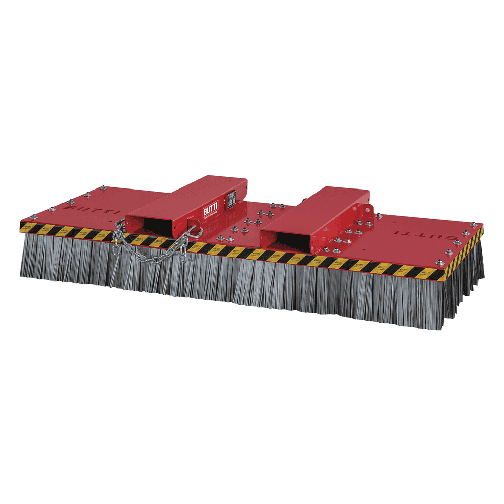 Stapler-Kehrbesen Universal STEEL BROOM, RAL 3000, in diversen Ausführungen