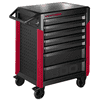 KRAFTWERK PRO LINE Werkstattwagen PT800 7 Schubladen 143-teilig, BxTxH 800 x 479 x 1000 mm