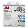 3M Corps de masque 6200 Gris, 1 pièce