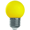 Steffen GardenLine LED Lampen 10er Set farbig (blau, grün, gelb, rot), 1 W, E27, IP20, 45 x 70 mm