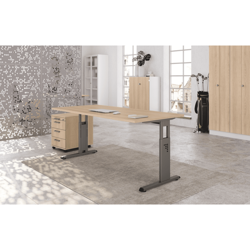 Caisson roulant Zermatt avec 4 tiroirs, fermeture automatique Soft Stopp, en diverses versions