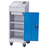 Bedrunka+Hirth Mobiler Flügeltürenschrank, BxT 500 x 500 mm, in 2 Ausführungen