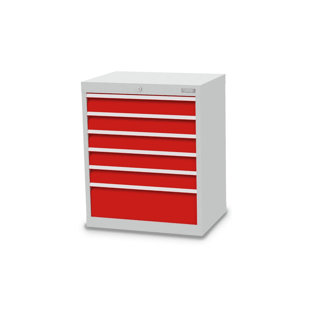 Bedrunka+Hirth Armoire à tiroirs, profondeur 500 mm, R 24-16, nombre de tiroirs 6