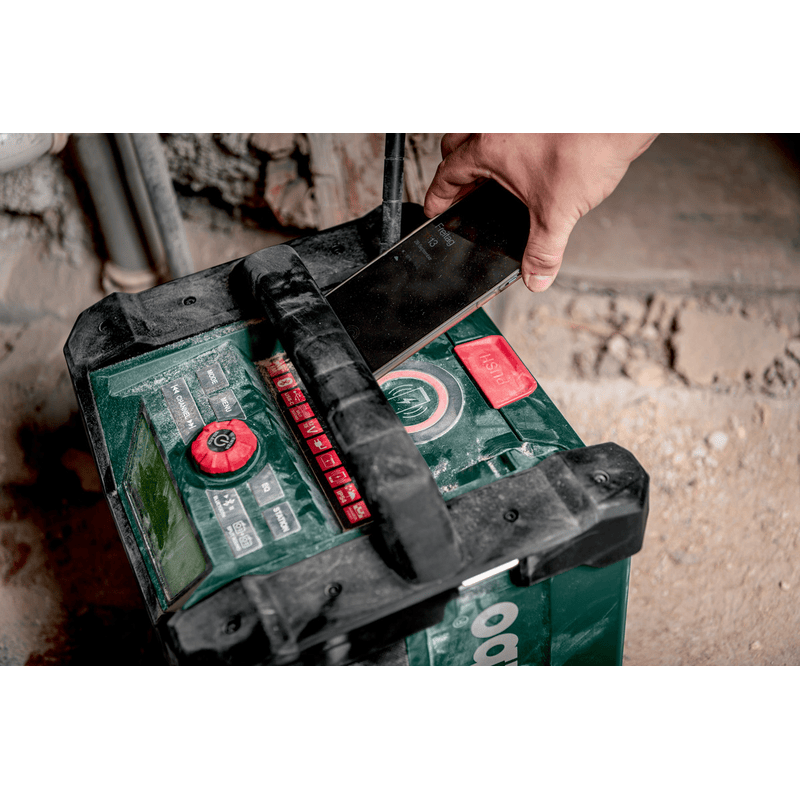 Metabo Akku-Baustellenradio RC 12-18 32W BT DAB+, 18 V ohne Akku