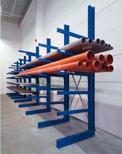 Rayonnage cantilever MEDIUM unilatéral