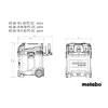 Metabo Akku-Sauger AS 36-18 L 30 PC-CC, 18 V mit manueller Filterabreinigung und CordlessControl