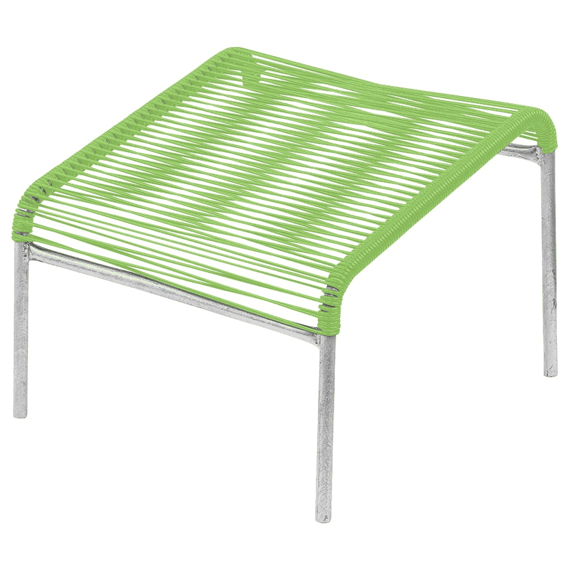 Schaffner Tabouret à spaghetti Säntis, l x p x h 480 x 500 x 300, en diverses couleurs