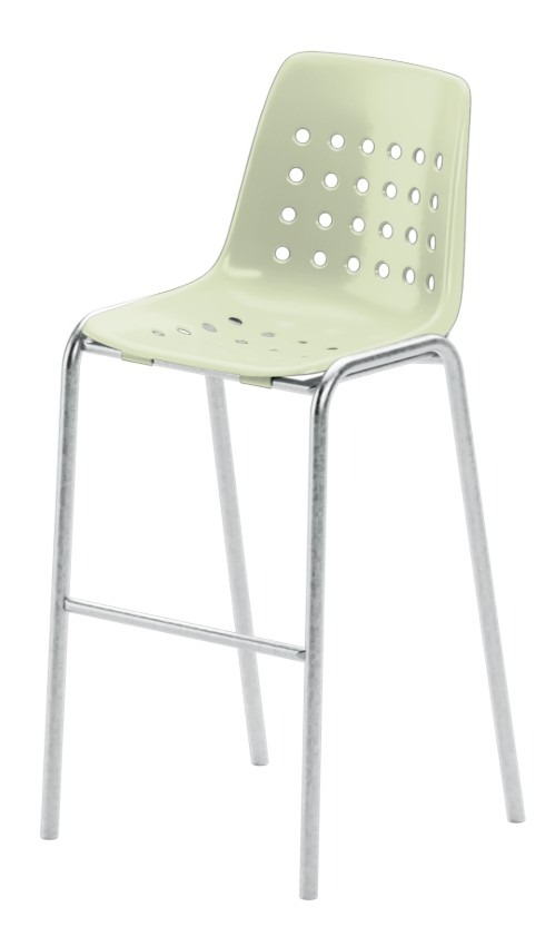 Schaffner Tabouret de bar Bermuda sans accoudoirs, disponible en plusieurs versions