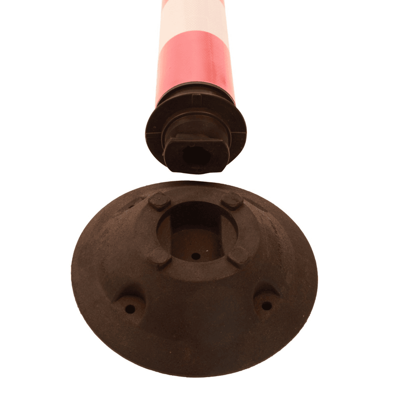 Flexible Absperrpfosten aus Polyethylen, in 3 Grössen