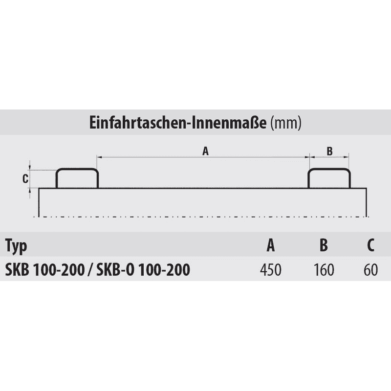 Stapler-Kehrbesen feststehend